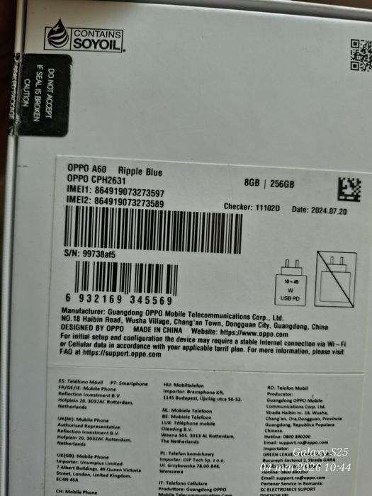 Telefon Oppo A 60