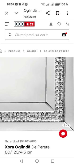 Oglinda de perete