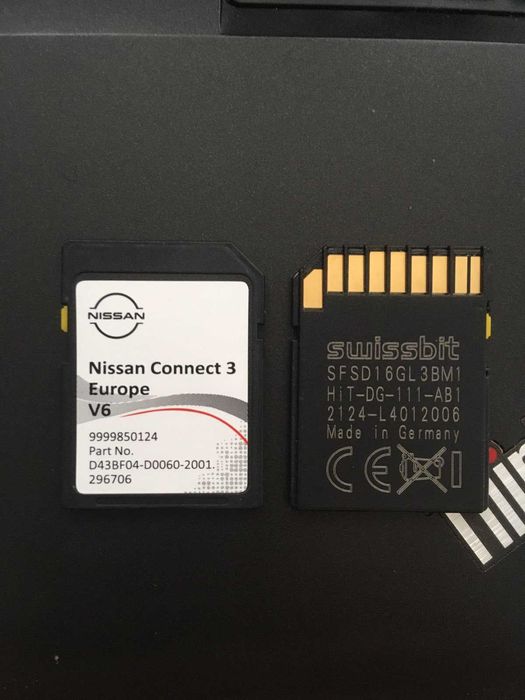 NISSAN Connect 1 V12 NISSAN CONNECT3 V7 Nissan Connect 2 V6 Сд Карта