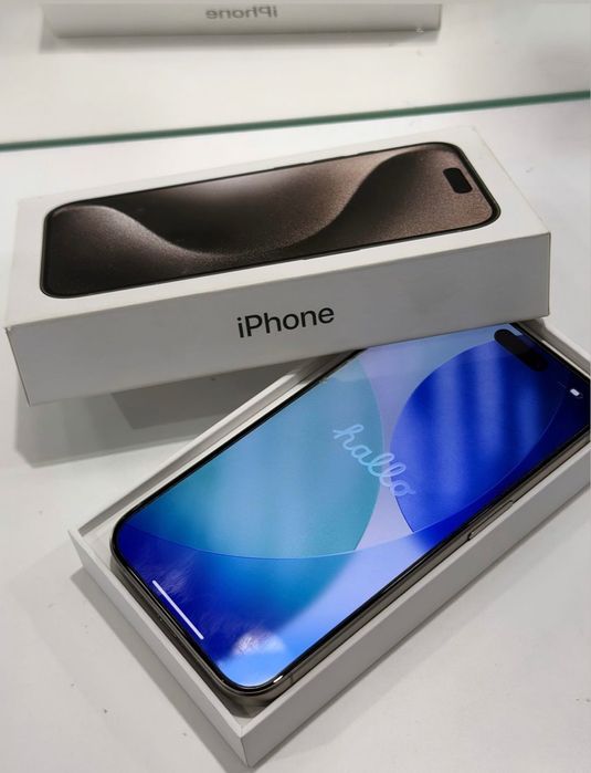 APPLE IPHONE 15 PRO 128GB natoral titanium