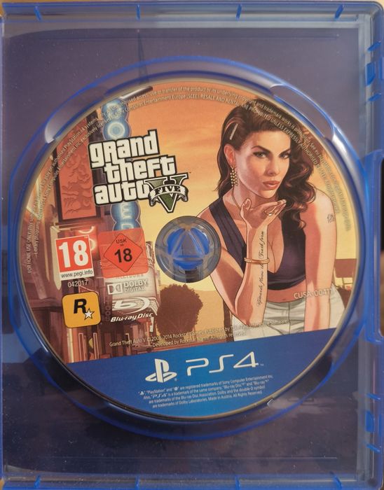 GTA 5 за PS4 добро състояние