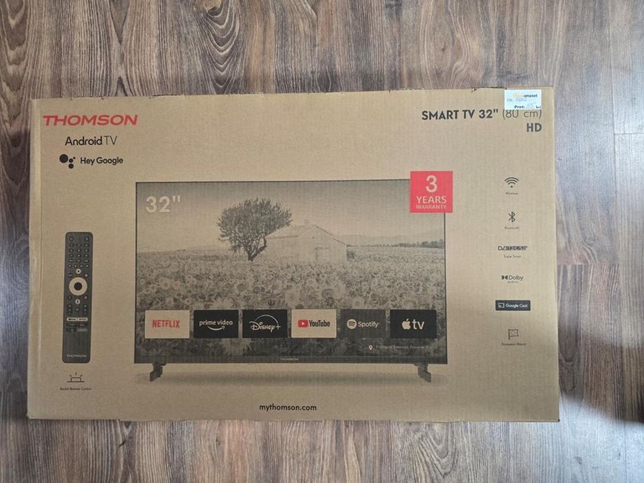 Televizor Thomson 32HA2S13 TV HD Android de 32 inchi, 80 cm -P-