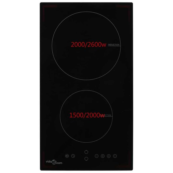 vidaXL Plită cu inducție 2 arzătoare control tactil sticlă 3500 W Samsung Induction Cooktop Hob Ceramica IKEA Samsung Arctic Beko AEG Haier Noua