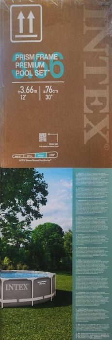 Продавам Басейн Metal Frame Intex, Кръгъл,  366 см, височина 76 см