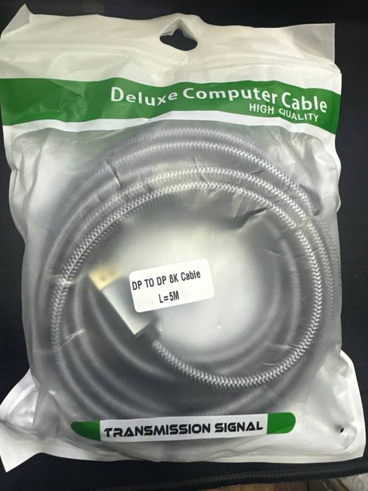 Dp displayport 8к kabel 5m /Dp displayport кабель 8к