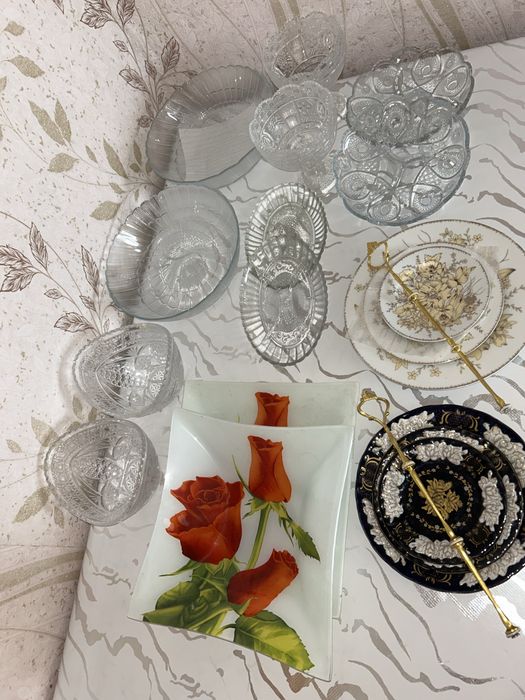 Посуда(фрукты,конфеты,сухофрукты)