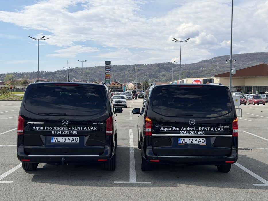 Mercedes Vito 8+1 Automat | Rent a Car Rm Valcea | Aeroport