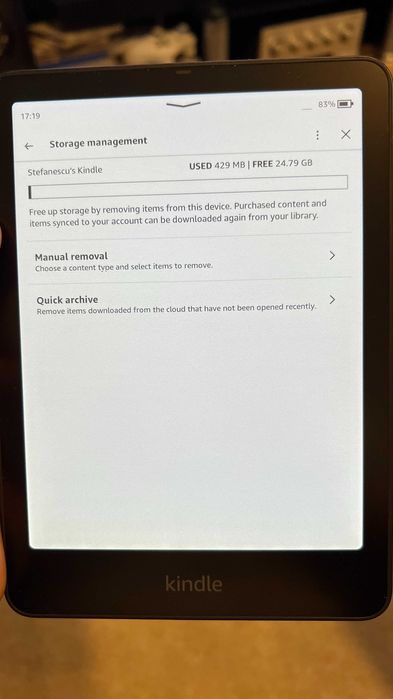 eBook Reader Amazon Kindle Colorsoft Signature Edition 32GB Display 7"