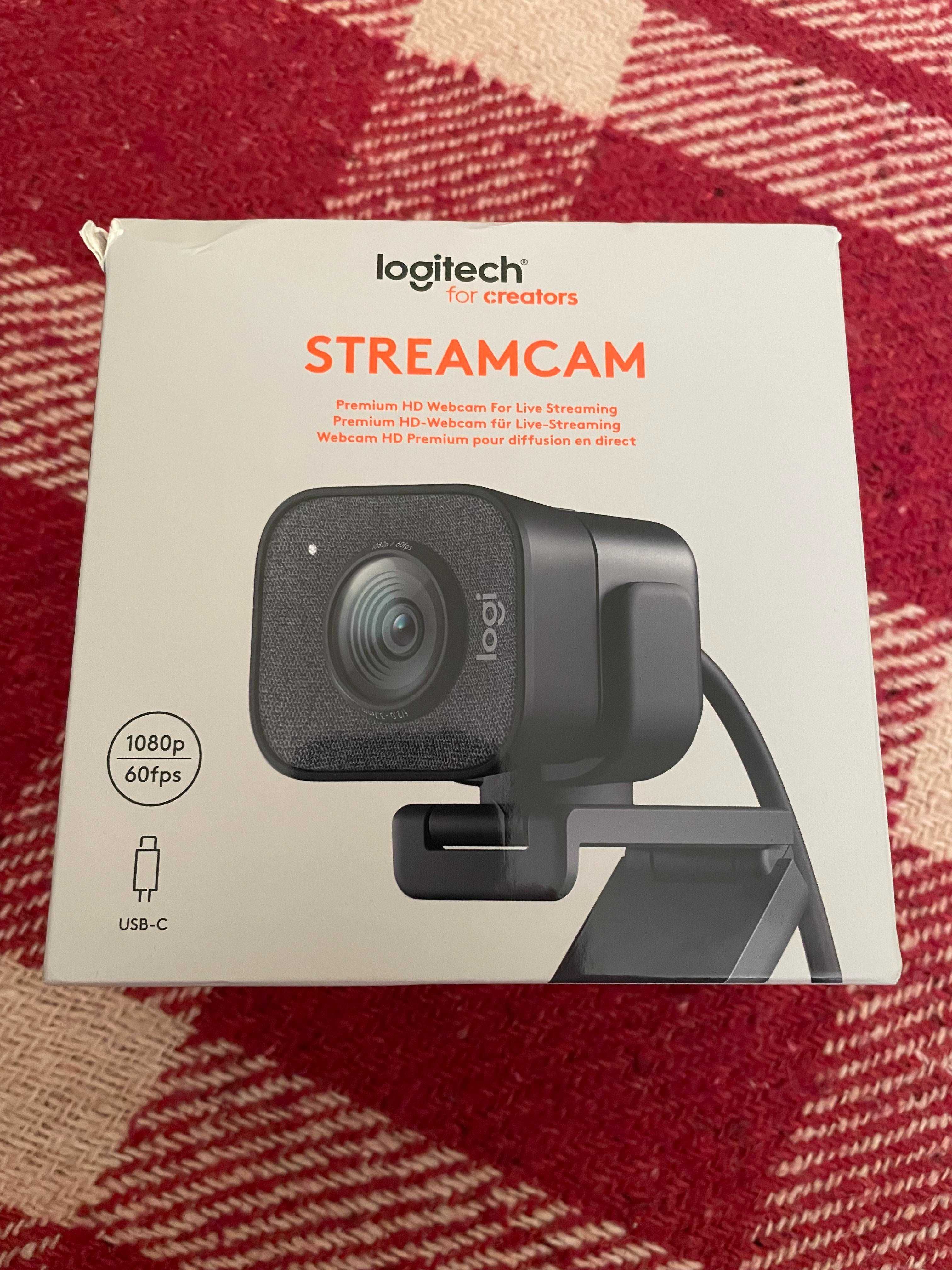 Camera web Logitech StreamCam, USB-C, Graphite 