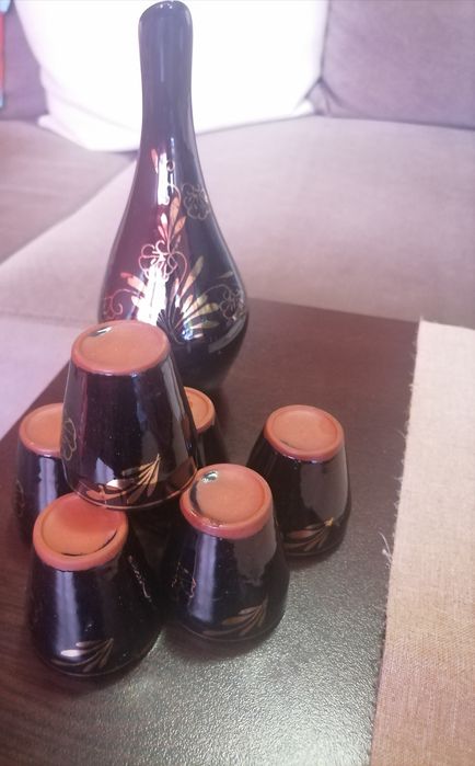 Винтидж сервиз за алкохол