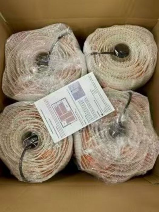 Электрический теплый пол мат проводного типа 22000