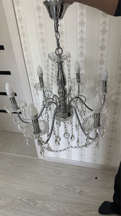 Люстра 6 горшков