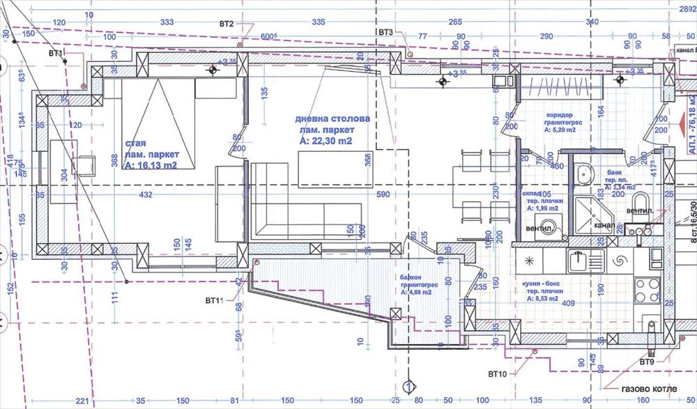 Продава се Двустаен апартамент в София, Манастирски ливади - 78 кв.м за 1622 €/кв.м - Снимка #5