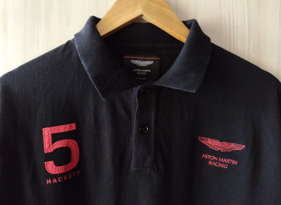 Hackett Aston Martin Racing / F1 - мъжка поло блуза