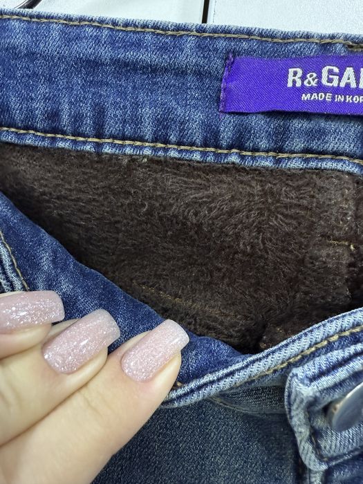 Джинсы утепленные