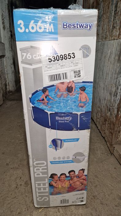Продам бассейн 366х76см новый