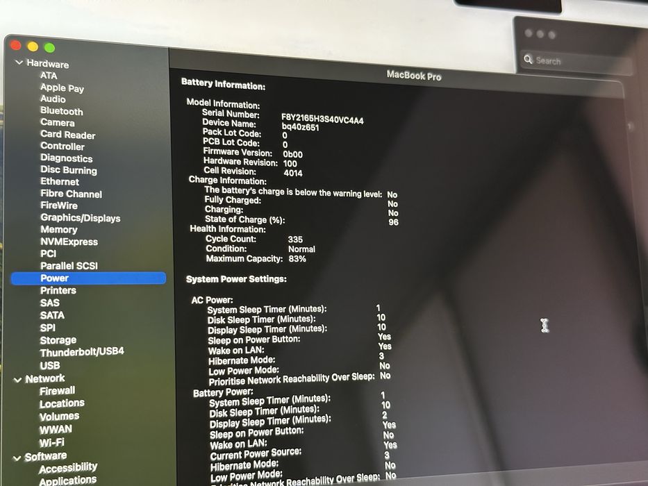 Macbook Pro 16’ M1 Pro 16gb 512gb