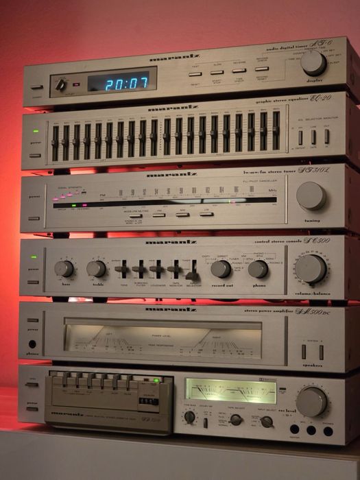 Колекционерски сет - Marantz SM500 DC, SC500, SD3510, ST310L, AT6