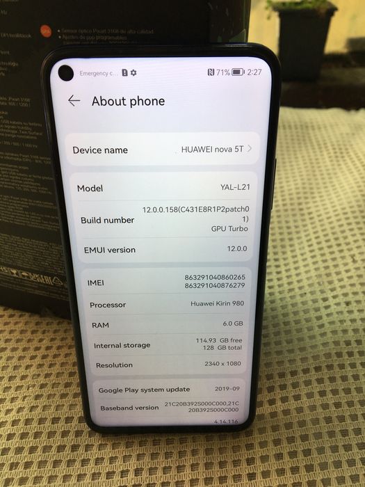 Huawei Nova 5T Нов