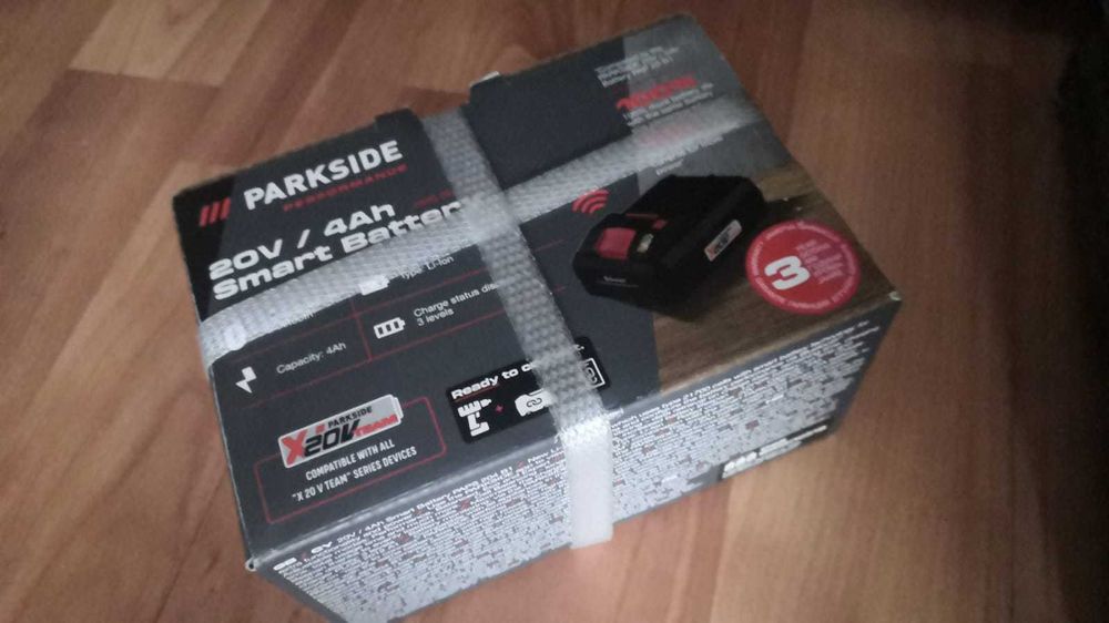 Acumulator Parkside Performance 20V / 4Ah – Smart Battery (Bluetooth)