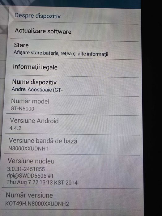Tableta samsung pen sim