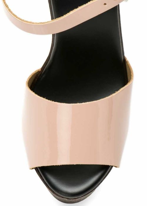 %ПРОМО% № 36 – Дамски сандали ест кожа ток/платформа 13/4см