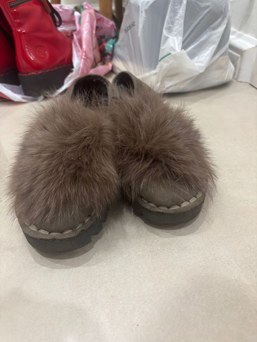 Балетки утепленые