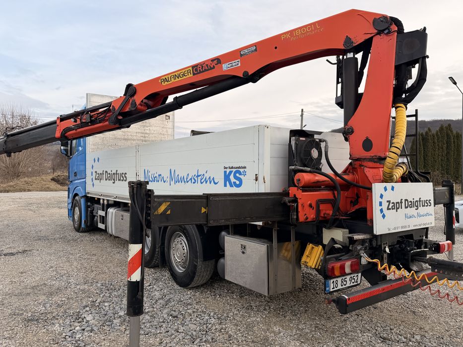 Mercedes-benz Actros 2552 camion cu macara *palfinger 18001L