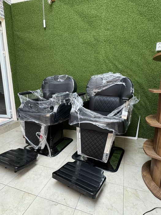 Бръснарски стол професионален високо качество