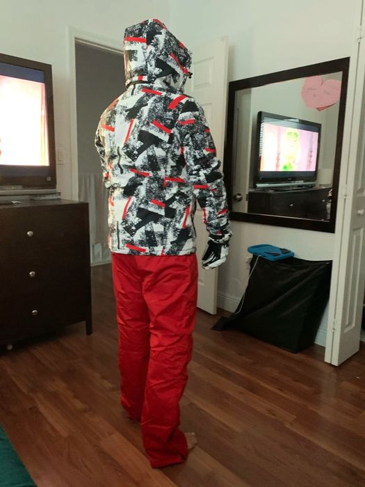 Куртка костюм штаны комбенизон спортивная лыжи сноуборд горнолыжный