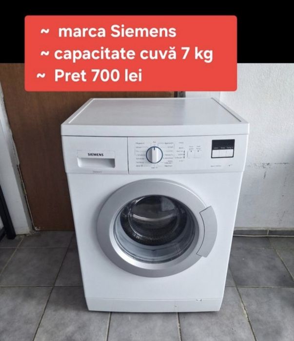 Masini de spalat rufe automate import Germania