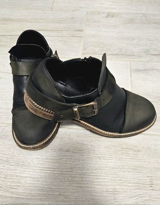 Обувки Амулет, естествена кожа