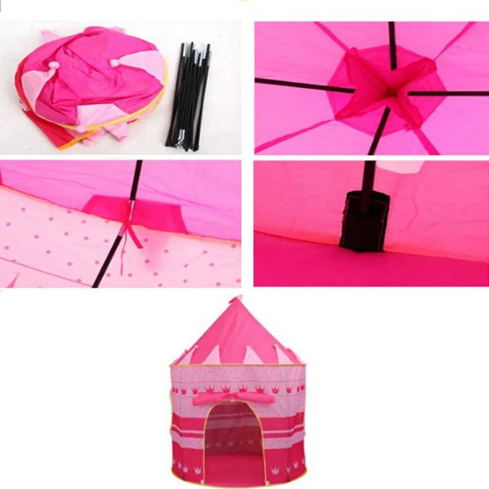 Палатка детская игровая домики/Bolalar uchun o‘yin chodiri  dm6