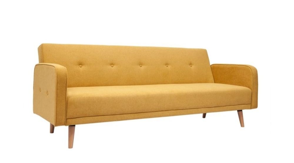 Canapea extensibila Daruma 3 locuri model retro midcentury