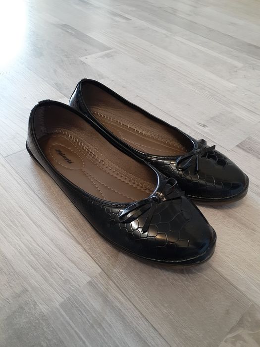 Балетки черный размер 37