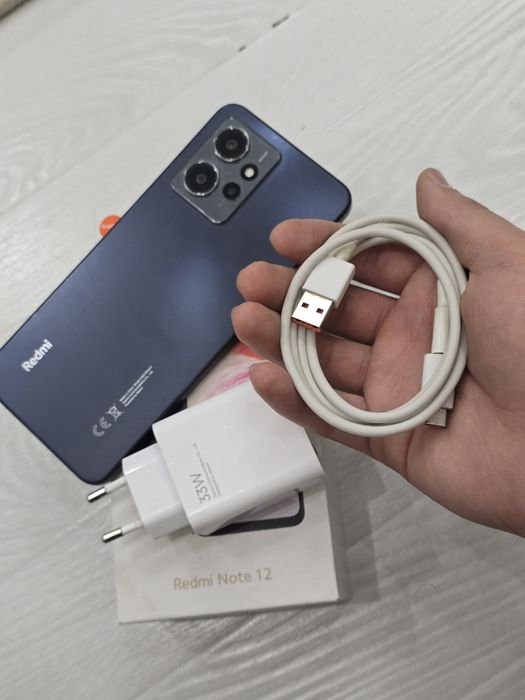 Redmi note 12.  256gb     ram 8+8.