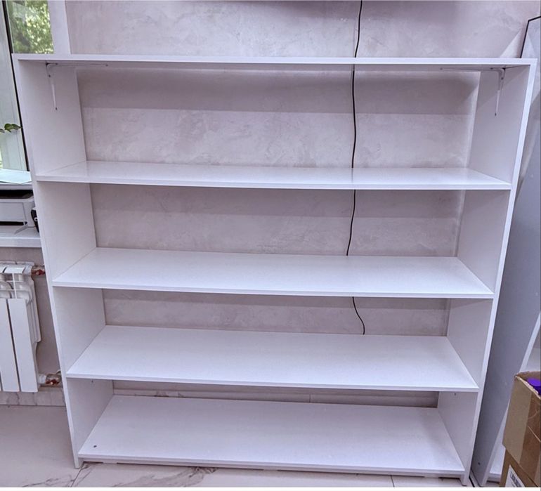 Стеллаж белый для хранения