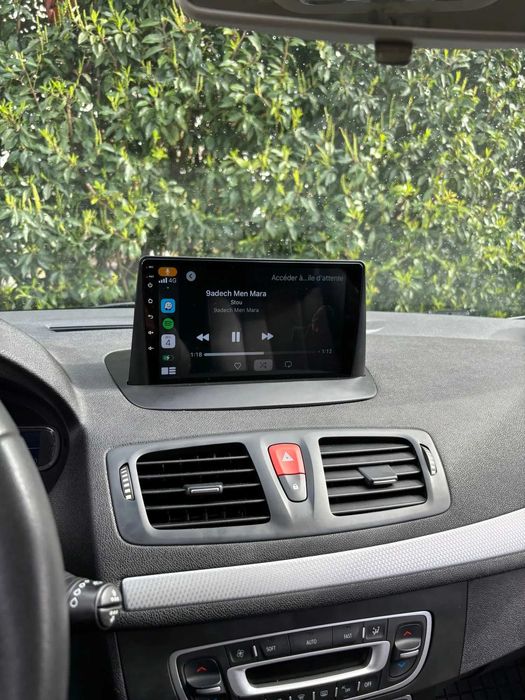 Navigație Android 15 Renault Megane 3/Fluence 4GB RAM – CarPlay, QLED