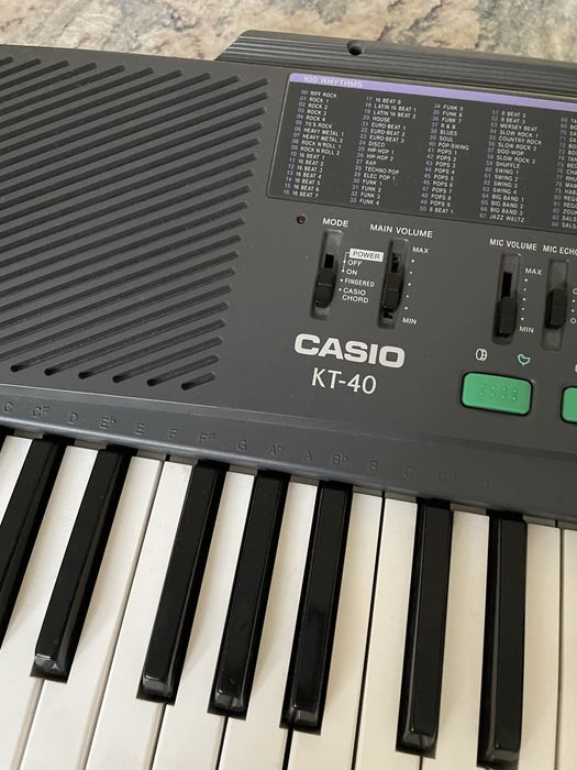 Синтезатор Casio KT-40