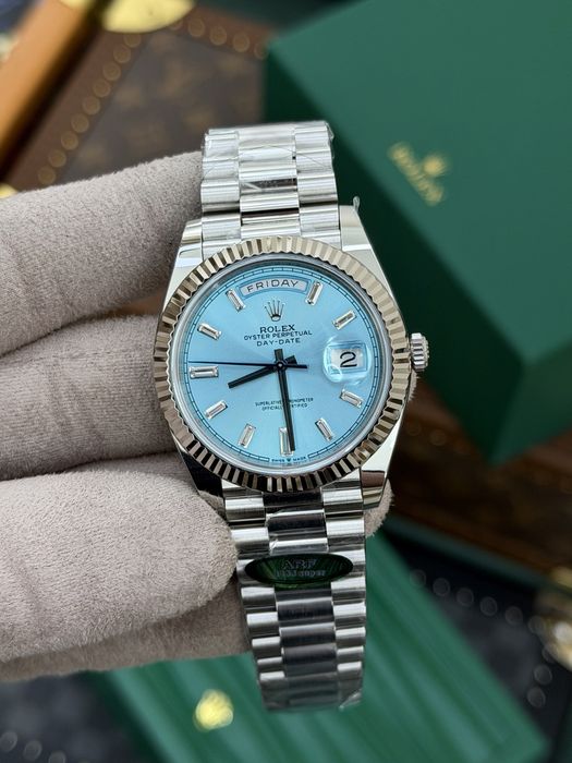 Rolex Day-Date Platinum Baguette 40mm