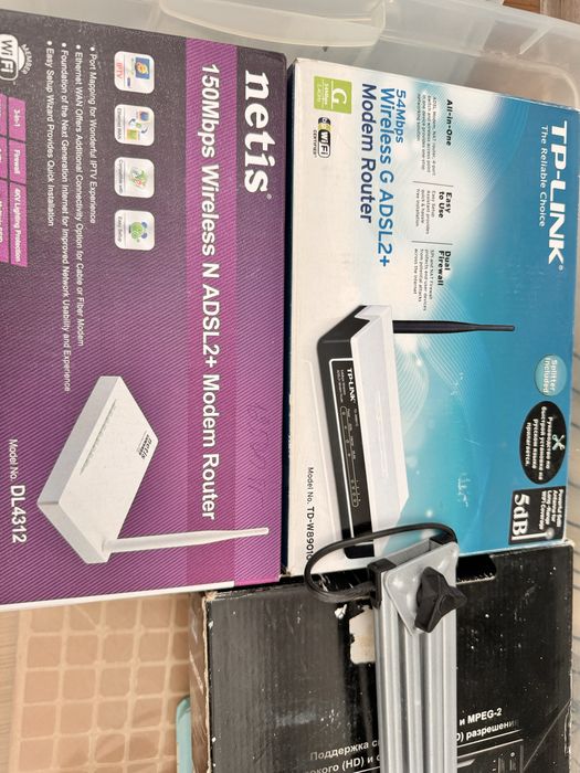 ADSL Wi‑Fi модемы / роутеры TP‑Link и Netis