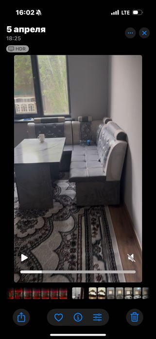 Qarshi shahri markazidan 2xonali yevro remont uy sotiladi