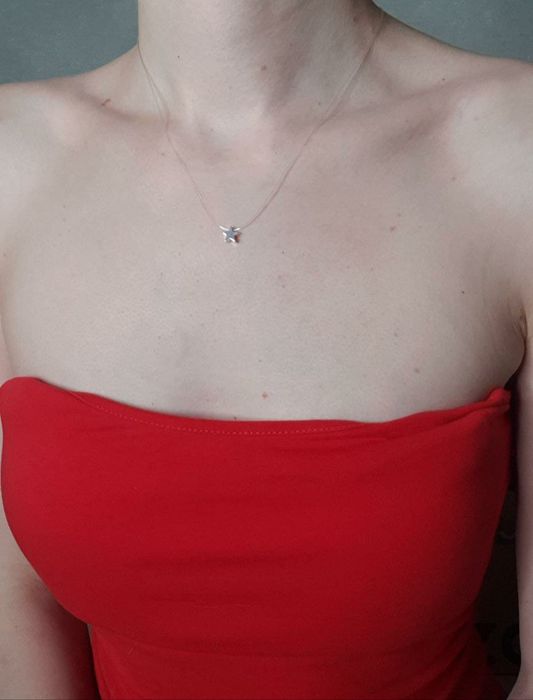 Бижутерия подвеска - звёздочка