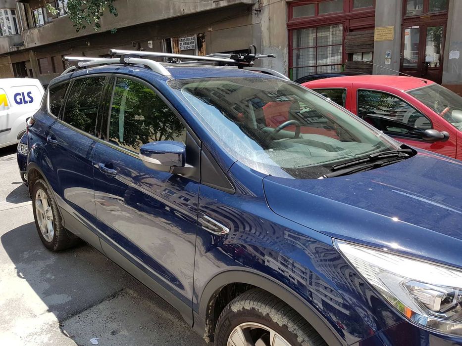 Bare transversale FORD Focus Mondeo Kuga Fusion / aluminiu + antifurt