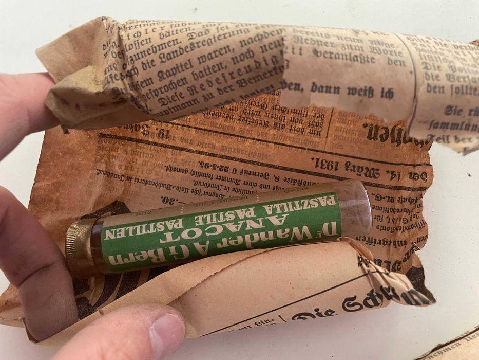 doze medicament uz farmaceutic flacon pastile al doilea razboi mondial