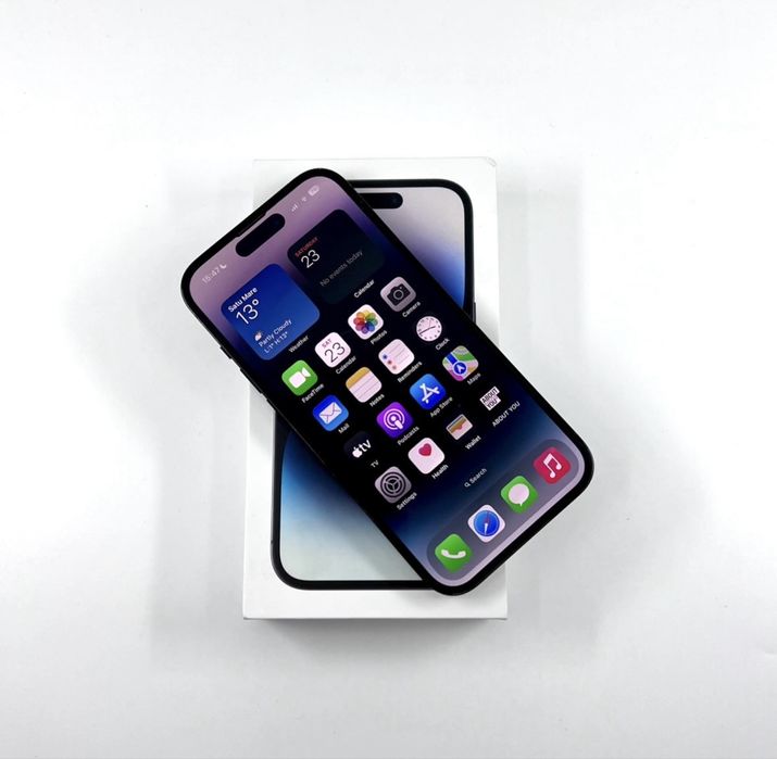 Telefon iPhone 14 Pro Space Black | Full Box | 128 GB | Stare impecabila | Pret Fix |