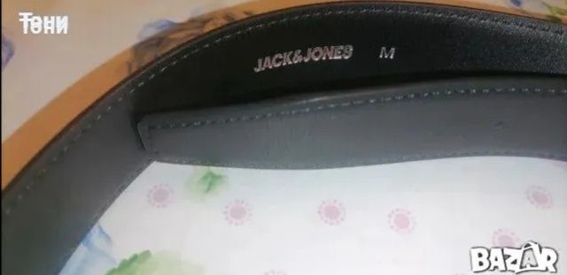 JACK and JONES, Феникс Оригинални Мъжки Колани от Естествена Кожа Нови