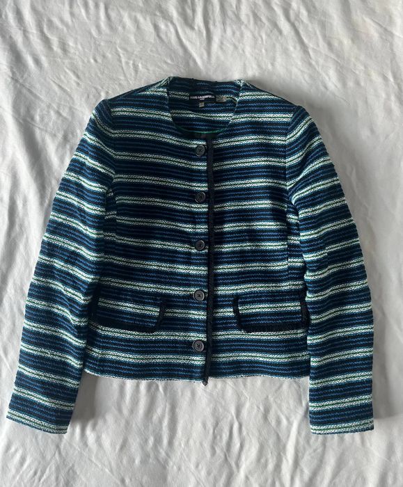 Karl Lagerfeld  tweed jacket  жакет оригинальный