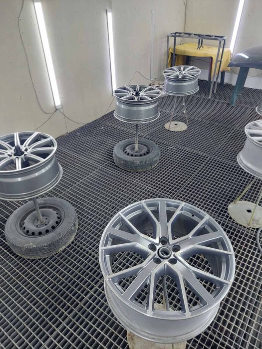 Diamond cut и боядисване на джанти