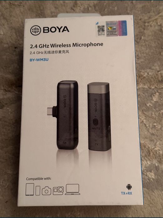 Boya бойа микрофон петличка
